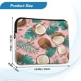 thumbnail image 3 of Quilted Laptop Sleeve for 13-16 Inch Laptops Protective Laptop Case Cover Lightweight Travel & Office Essentials Coconuts and Palm Leaves Pattern, 3 of 8
