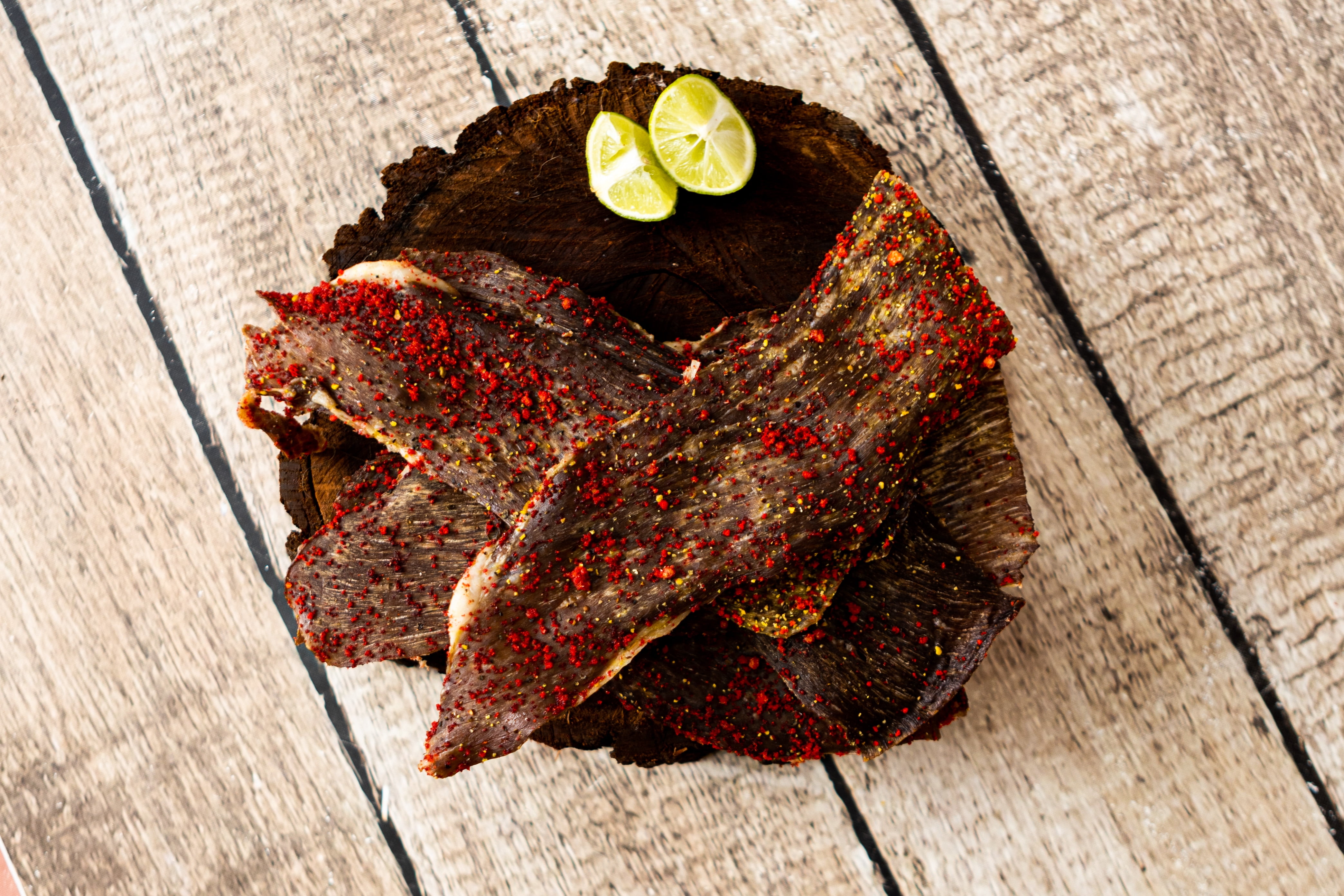 FLAMIN` HOT - El Ranchito Crunchy Beef Jerky NET WT. 2 OZ, HOT CHEETOS