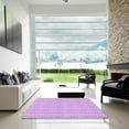 thumbnail image 7 of Ahgly Company Machine Washable Indoor Round Transitional Heliotrope Purple Area Rugs, 6' Round, 7 of 7