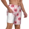 thumbnail image 2 of Kdxio Pig Noses Print Men'S Swim Trunks With Compression Liner 7 Inch Inseam Quick Dry Swim Shorts, 2 of 7