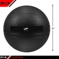 thumbnail image 2 of Jfit Balle à Claquer, Noir Classique, 20 Lb, 2 of 5