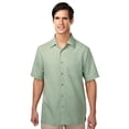 thumbnail image 1 of Tri-Mountain Cambrian 775 Short Sleeve Woven Shirt, Medium, Turf Green, 1 of 2