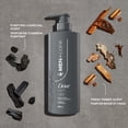 thumbnail image 4 of Dove Men+Care Shampoo Charcoal + Clay Deeply Purifies, 530 ml, 4 of 8