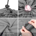 thumbnail image 2 of MIRACLE Smile Shape Nylon Laundry Bag Wash Me Travel Storage Pouch Machine Washable Dirty Clothes Organizer Wash Drawstring Bag, 2 of 8