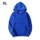 thumbnail image 1 of Sudadera con capucha Sudadera con capucha unisex de algodón Sudadera con capucha que absorbe el sudor Sudadera con capucha, Azul, XL Inevent AP000776-43, 1 of 7