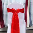 thumbnail image 5 of TONIFUL 6 inch x 22yd Wide Red Satin Ribbon Solid Fabric Large Ribbon for Grand Opening Cutting Ceremony Wedding Birthday Party Decoration Gift Craft Chair Sash Table Car Bows Indoor or Outdoor, 5 of 6