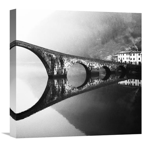Global Gallery Franco Maffei 'Devil's Bridge' Canvas Wall Art