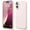 Lovely Pink, variant on KOMI Compatible with iPhone 16 Pro Case, Premium Liquid Silicone Case, Full Body Protective Cover, Shockproof, Slim Phone Case, Anti-Scratch Soft Microfiber Lining, 6.3 inch Red