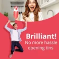 thumbnail image 3 of Kitchen Mama Electric Can Opener Automatic Hands Free Smooth Edge Red, 3 of 5