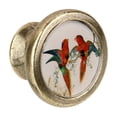 thumbnail image 1 of DOLITY Bouton de Tiroir Boutons d'Armoire en Laiton Poli, Poignée de Commode Vintage pour Armoire 16, 1 of 9