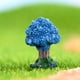thumbnail image 4 of Bewildely Adorno en miniatura de árbol DIY, decoración de aplicación amplia multifuncional, decoración del hogar, paisajismo, hogar, Navidad Artesanía Azul Pequeño Bewildely HA077450-04, 4 of 6