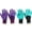 Purple + Green, variant on 1 Pair Gardening Gloves for Women Men, Breathable Rubber Coated Work Gloves, Outdoor Indoor Protective Yard Garden Gloves with Superior Grip for Garden Supplies, Purple, 9.06 Inch
