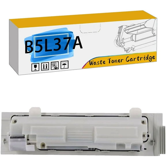 B5L37A Waste Toner Box, Compatible for HP M552dn M553x M553xm M553n M553dn M553dnm M554dn M555dn M555x M577dn M577z M577dnm M577f M577c M577cm Printers