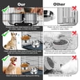 thumbnail image 4 of Paquete de 2 cuencos para perros SSAWCasa de acero inoxidable que no se derrama, 4 of 8