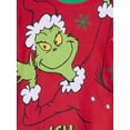 thumbnail image 2 of How The Grinch Stole Christmas Girls Long Sleeve Top and Pants, 2-Piece Pajama Set, Sizes 4-12, 2 of 4