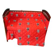 Comfy Feet TTUCS Texas Tech 5 piece Baby Crib Set