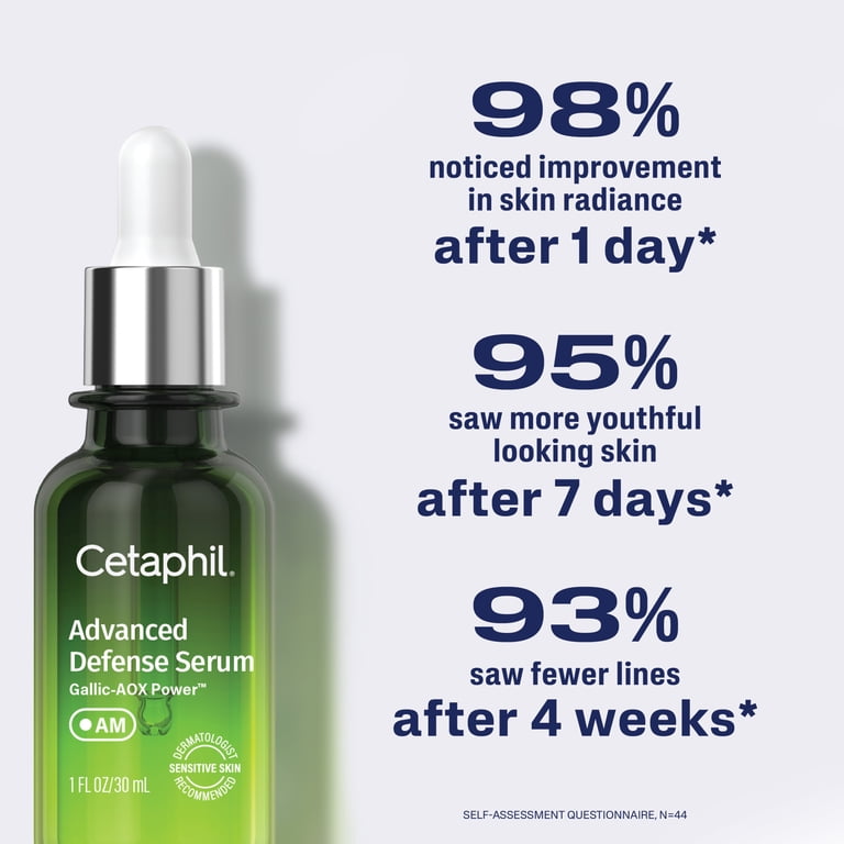 CETAPHIL Advanced Defense Serum | AM Face Serum for Stressed