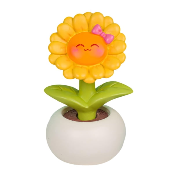 Maceta artificial, flor falsa, decoración de interiores, estatua de resina para balcón Estilo B