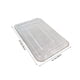 thumbnail image 3 of Alfombra de baño antideslizante | Microfibra ultrasuave y absorbente | Lavable a máquina para baño, ducha y cocina | 40 x 60 cm (gris, rojo y marrón), 3 of 7