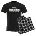 thumbnail image 6 of CafePress - I Might Be A Mechanic But I Ca Men's Dark Pajamas - Men's Dark Loose Fit Cotton Pajama Set, 6 of 7