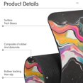thumbnail image 4 of Yayeee Faucet Mat for Kitchen Sink 14.7" Diatomite Long Splash Guard Pad, Colorful Black, 2 Pack, 4 of 7