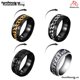 thumbnail image 2 of anillo de dedo con incrustaciones de cadena de acero inoxidable punk para hombre y mujer joyería regalo, 2 of 4