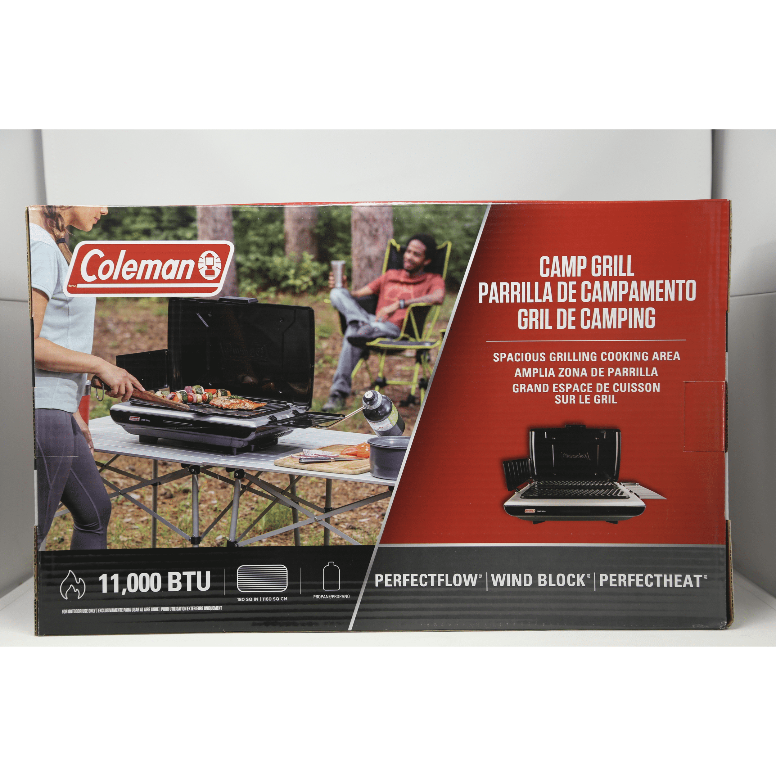 Coleman Outdoor Propane Camping Stove - 2 Burner Grill with