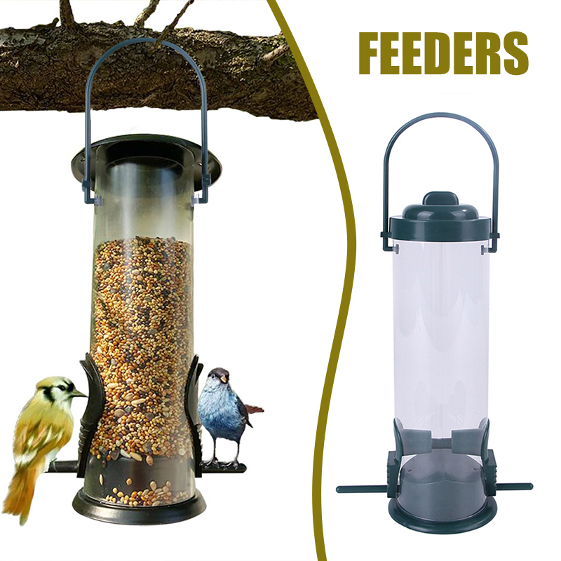 Birds Feeder Hanging Portable Birds Food Dispenser Birds Accessoires