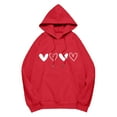 thumbnail image 4 of Sweatshirt for Women Perfect For Daily Wear or Loungewear! The Best Choice for Valentine's DayXXXL Red Valentine's Day Sweatshirt, 4 of 4