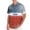 Khaki, variant on Youpwaven 250th Anniversary USA Shirt for Men, America 250 Merchandise Patriotic Button Down, 1776-2026 USA Flag Patchwork Casual Short Sleeve Top