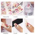 thumbnail image 3 of 48 hojas de pegatinas para decoración de uñas, pegatinas de transferencia d Labymos  48 hojas, 3 of 7