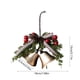 thumbnail image 3 of Campanas de hierro forjado, adornos navideños, adornos navideños, campanas para árbol de Navidad, lazos, decoraciones de Halloween, decoración de otoño, decoración del hogar, adornos navideños, 3 of 6