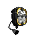 thumbnail image 3 of Kc Hilites 97141 Flex Era 4 Led Light Fits 18 21 Fits/For Gladiator Wrangler Fits select: 2018-2019,2021 JEEP WRANGLER UNLIMITED, 3 of 5