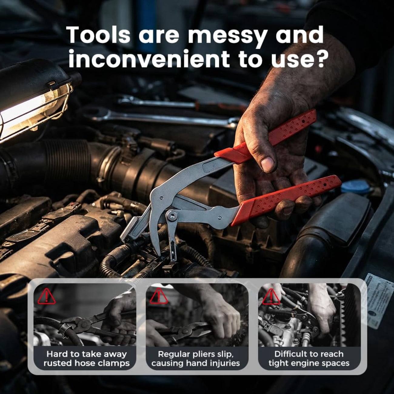 Car Clip Pliers,Automotive Clip Removal Tool & Trim Removal Pliers Interior & Exterior Trim, Mechanic, Damage-Free Disassembly