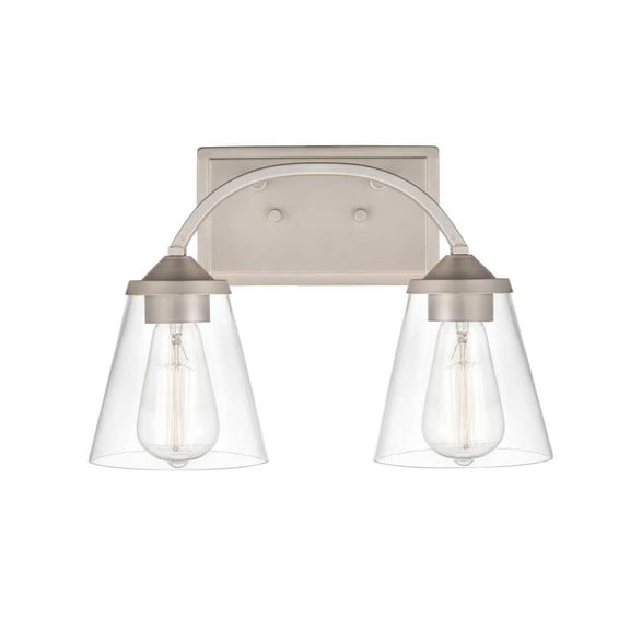 9102-SN Millennium Lighting Josleen - 2 Light Bath Vanity-10 Inches Tall and 14 Inches Wide-Satin Nickel Finish