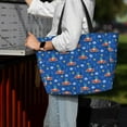 thumbnail image 4 of Wukai Dinosaur Driving Print Zipper Bag,large Beach Tote Bag,Waterproof Sandproof Bag,Grocery and Picnic Tote Travel Bag, 4 of 5