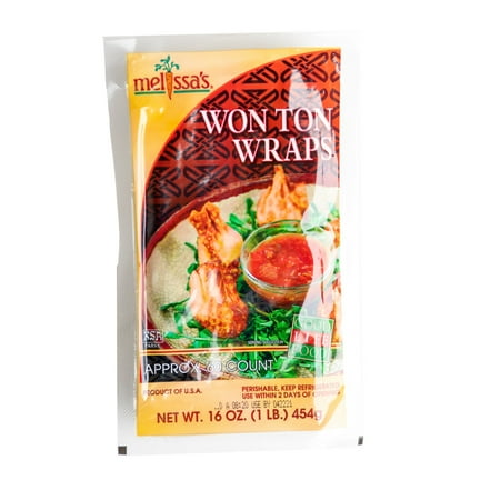 World Variety Produce Melissas Won Ton Wraps, 60 ea