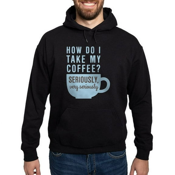 CafePress - Coffee Seriously Sweatshirt - Pullover Hoodie, Classic, Comfortable Hooded Sweatshirt