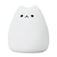 thumbnail image 1 of LED Battery Night Cartoon Cute Cat Silicone Light LED Color Changing Children's Bedroom Ambient Night Light Tap Light, 1 of 8