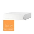 thumbnail image 3 of PKGSMART 5 Gift Boxes, White Magnetic Shirt Gift Boxes with Lids for Wedding, 11x7.8x2.3 inches, 3 of 7