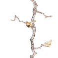 thumbnail image 2 of 28 Inch Accent Table, Artful Branch Like Frame, Gold Bird Accents, Silver, 2 of 3