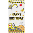 thumbnail image 5 of Construction Theme Happy Birthday Banner Backdrop Decorations Party Supplies for Photography Props Birthday Party Celebrations Photo Booth Background Decor, 5 of 7
