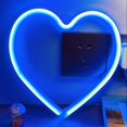 thumbnail image 4 of Battery/usb Dual Powered Flicker Free Neon Sign Light Valentine Day Wall Decor Heart Lamp Party Supplies, 4 of 5