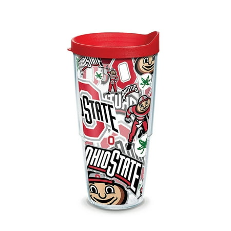 Michigan Wolverines Ncaa Tumbler - Ohio State Buckeyes NCAA 24oz Wrap Tumbler - Red
