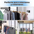 thumbnail image 3 of EMAGIE Tendedero Retr&aacute;ctil - Tendedero Retr&aacute;ctil de Acero Inoxidable para Ropa con Dos Tendederos Ajustables de 5.2 M con Capacidad de 25 KG Ideal para Uso en Interiores y Exteri, 3 of 6