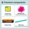thumbnail image 6 of greencycle Compatible Toner Cartridge Replacement for HP 128A CE323A to use in LaserJet Pro CM1415fn CM1415fnw CP1525nw Color MFP Series Printer - 3 Pack CE323A, Magenta, 6 of 7