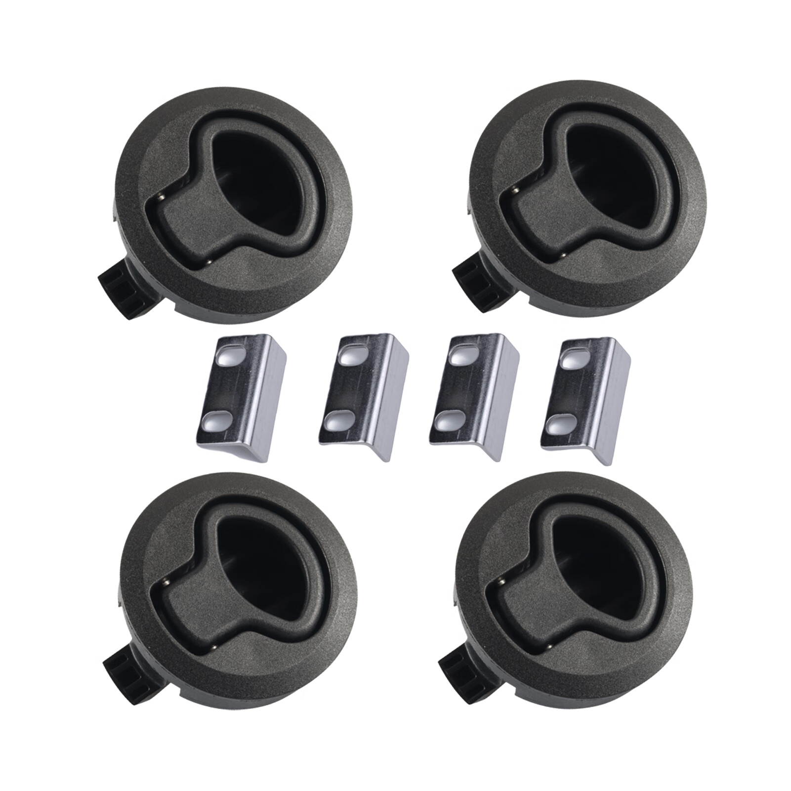 Boat Slam Latch, Durable Corrosion Resistant Round Marine Hatch Latch