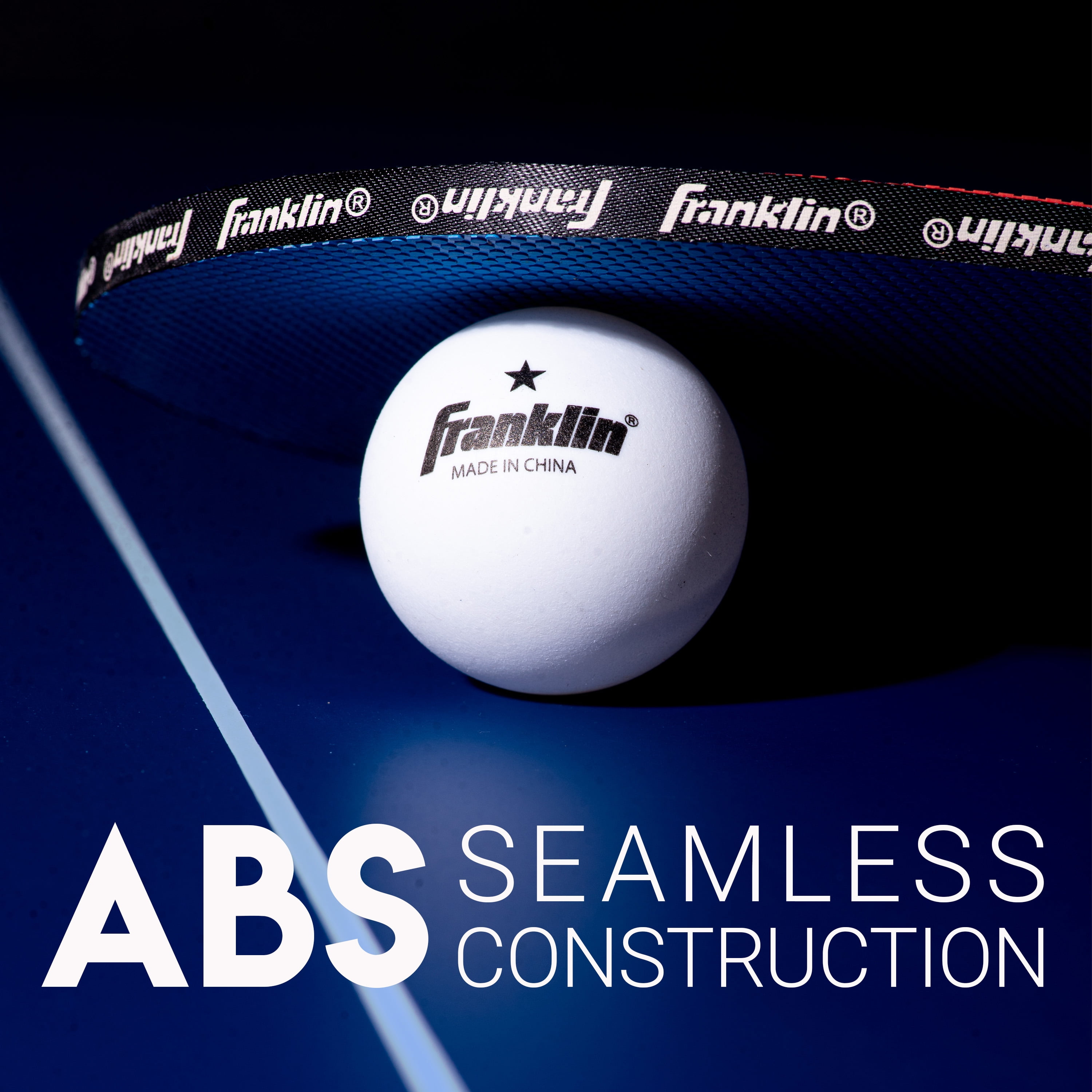 Franklin Sports Table Tennis Paddles + Balls Set - 4 Player Set