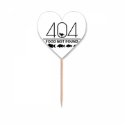 Lost Dinosaur Food Fish Art Deco Fashion Toothpick Flags Heart Lable Cupcake Picks