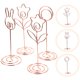 thumbnail image 3 of GOOHOCHY 4 soportes para números de mesa, soportes para tarjetas de lugar, soportes para números de mesa, soportes para tarjetas de mesa, clips para fotos, 3 of 8